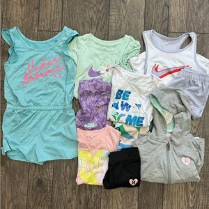 Girls Athletic Wear Sets Size 6